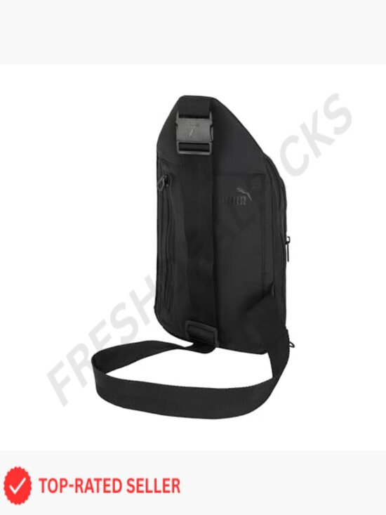 PUMA Sling Backpack Adjustable Strap Water Bottle Pocket Zip Pockets Sporty main image 6